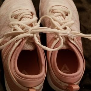 Pink Reebok shoes